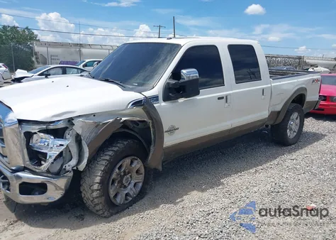 2015 Ford F-250 Lariat from USA, damaged, VIN 1FT7W2BT8FEC60822